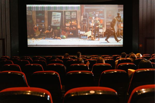 salle de cinéma présence puces de lit